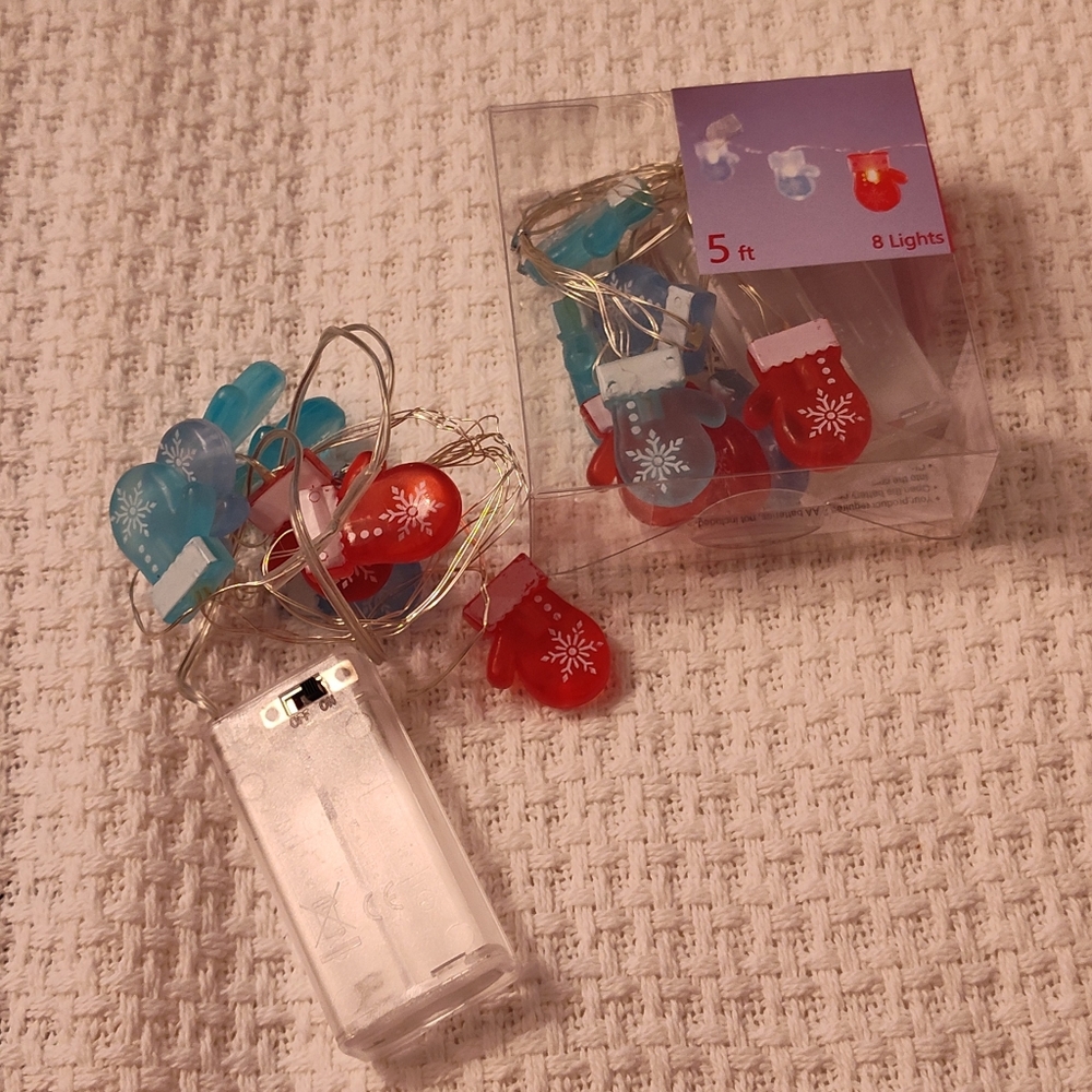 NEW! 2 Sets Of Christmas String Lights (5ft)